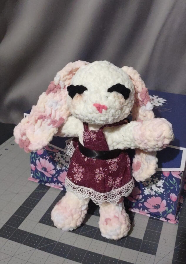 Bunny plushies (front)